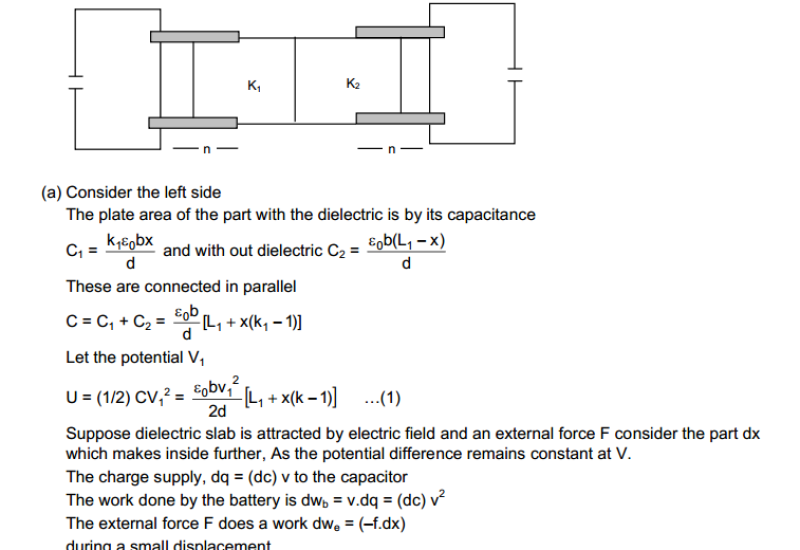 Capacitor HC Verma Short Answer Type Solutions