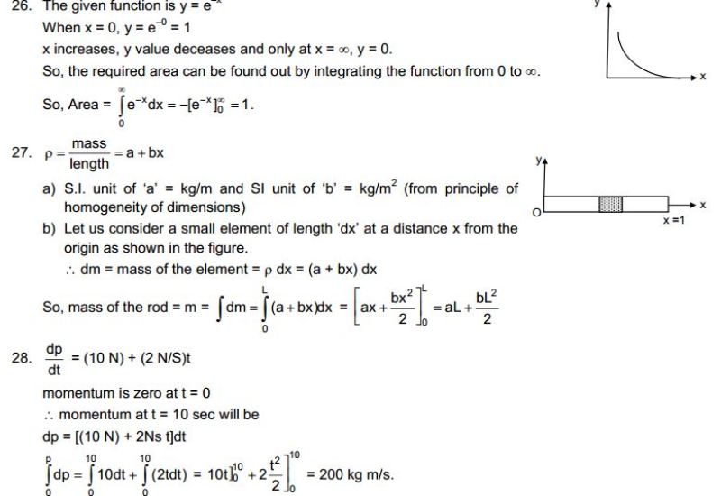 Physics and Mathematics CBSE HC Verma Solutions to Concepts Chapter 1