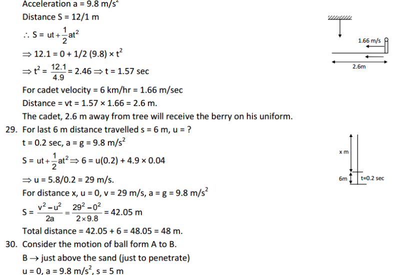Rest and Motion Kinematics CBSE Class 11 HC Verma Concepts of Physics Solutions