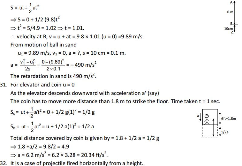 Rest and Motion Kinematics CBSE HC Verma Concepts of Physics Solutions