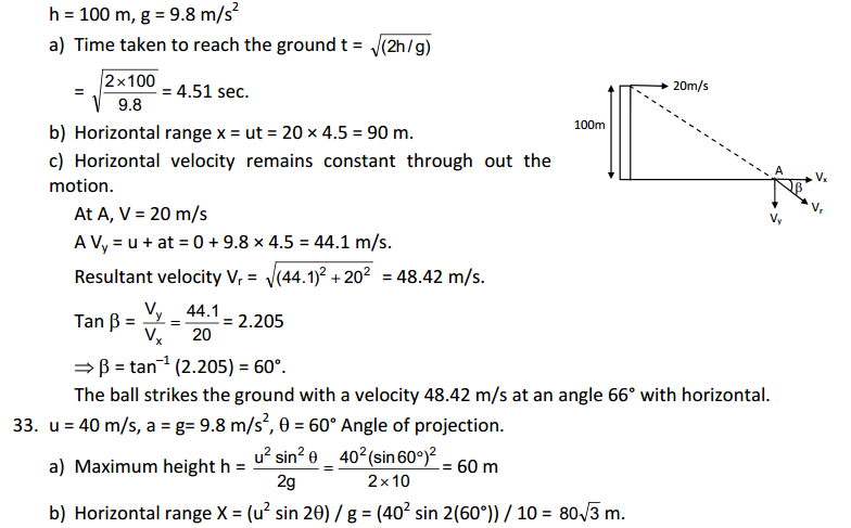 Rest and Motion Kinematics HC Verma Concepts of Physics Solutions