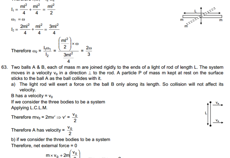 Rotational Mechanics HC Verma Concepts of Physics Solutions