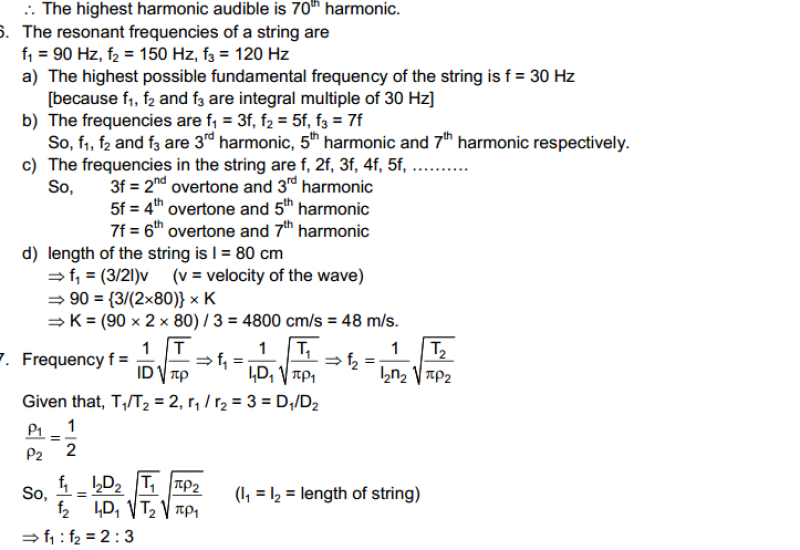 Wave Motion and Waves on String HC Verma Concepts of Physics 