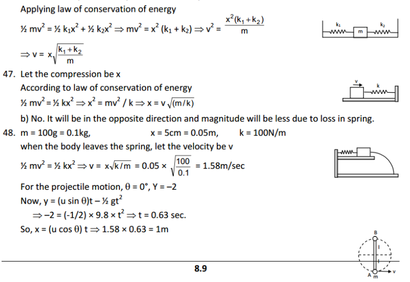 Work and Energy HC Verma Concepts 