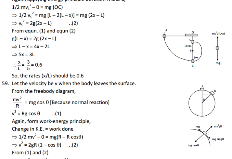 Work and Energy Physics Solutions