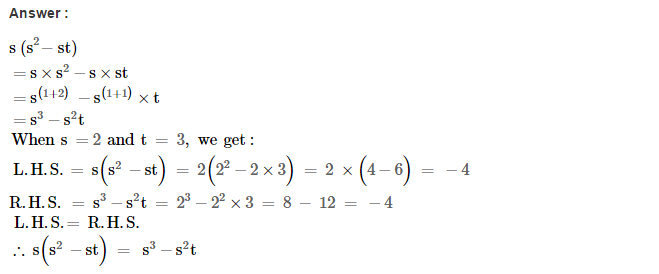 Algebraic Expressions RS Aggarwal CBSE Class VII Maths Solutions Exercise 6C