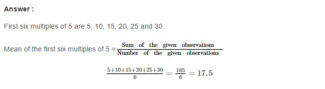 Collection and Organisation RS Aggarwal CBSE Class 7 Maths Solutions Exercise 21A