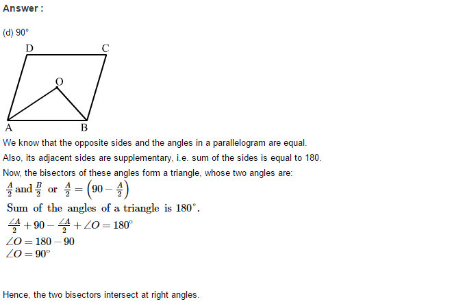 Construction of Quadrilaterals RS Aggarwal CBSE Class 8 Maths Solutions CCE Test Paper