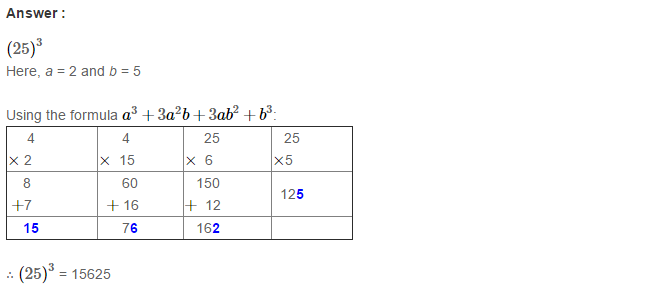 Cubes and Cube Roots RS Aggarwal Class 8 Maths Solutions Exercise 4B