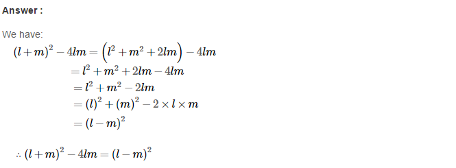 Factorisation RS Aggarwal Class 8 Maths Book Solutions Ex 7C