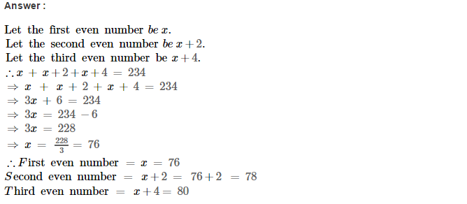 Linear Equations CBSE RS Aggarwal Class 8 Maths Solutions Ex 8B