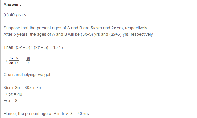 Ratio and Proportion RS Aggarwal Class 7 CBSE Maths Solutions CCE Test Paper