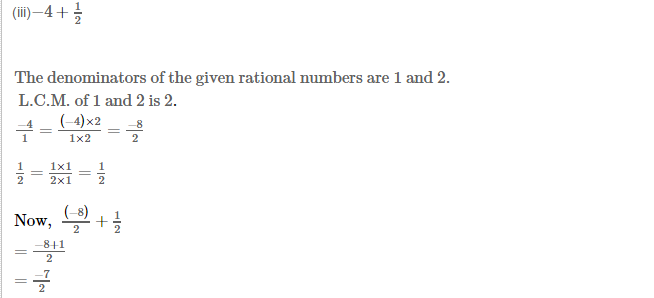CBSE Rational Numbers RS Aggarwal Class 7 Maths Solutions Exercise 4C
