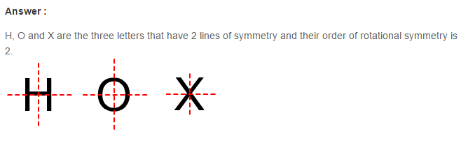 CBSE Reflection and Rotational Symmetry RS Aggarwal Class 7 Solutions ExB