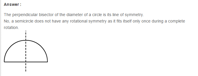 Reflection and Rotational Symmetry RS Aggarwal CBSE Class 7 Solutions ExB